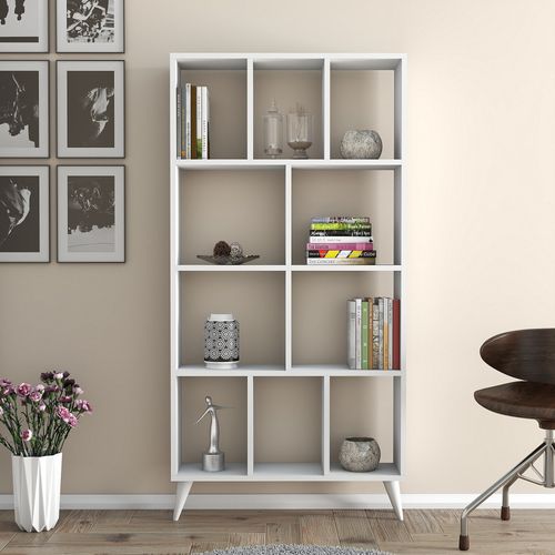 Sahra Bookshelf - White White Bookshelf slika 2