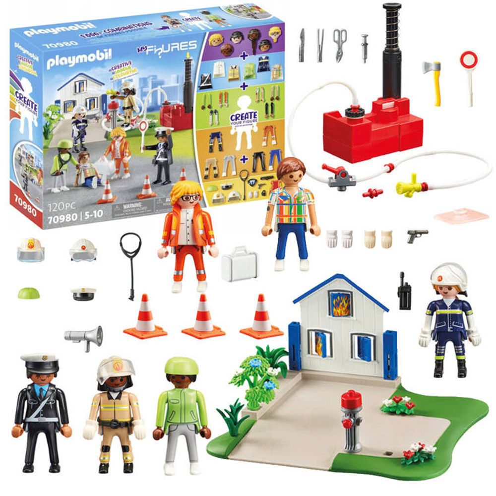 Playmobil moje figure spasilačke akcijske figure 120 komada slika 1