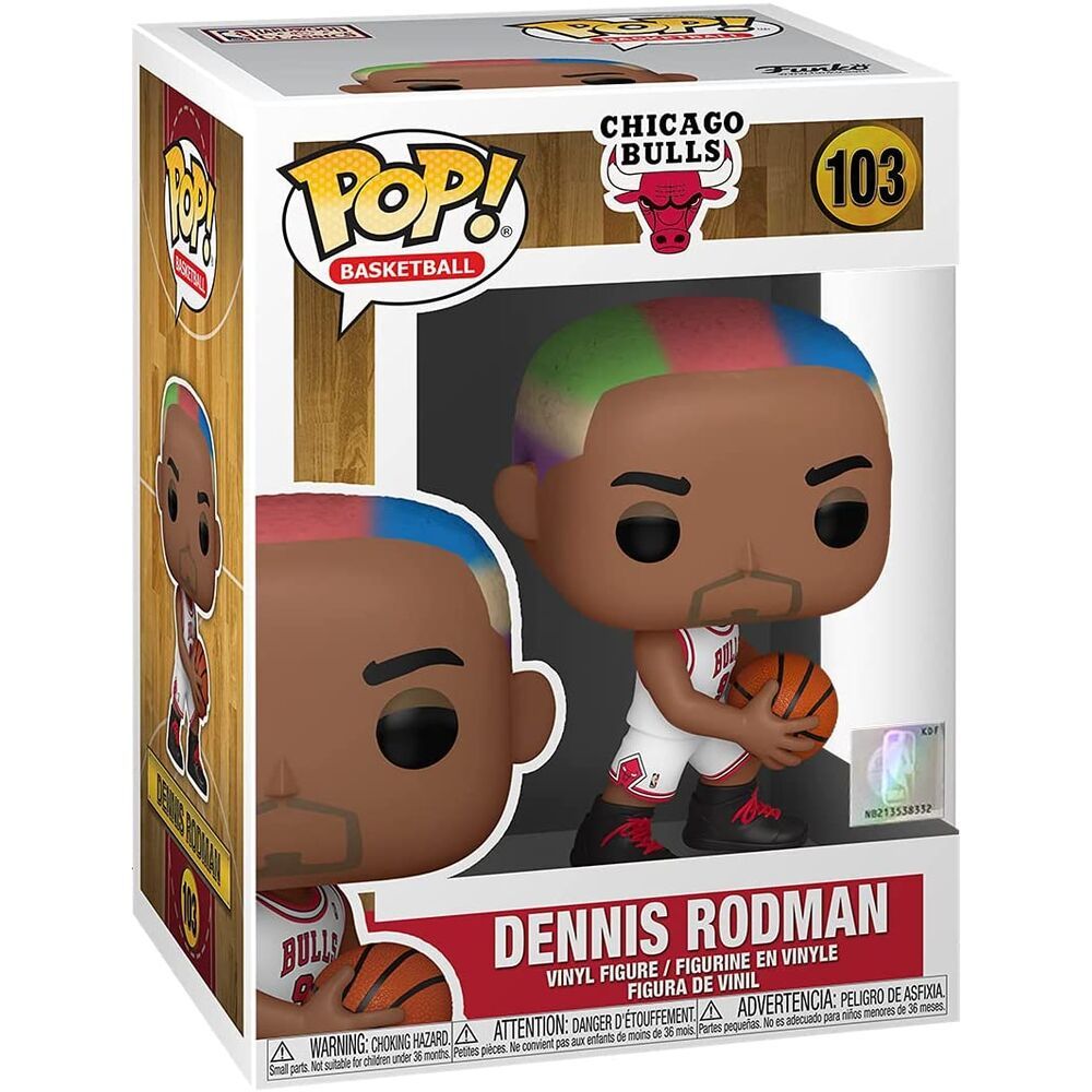 Funko POP figura NBA Legende: Dennis Rodman - Chicago Bulls slika 2