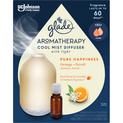 Glade Aromatherapy Poklon pakiranje Difuzzor & Refill 17,4 ml + maska za spavanje slika 3