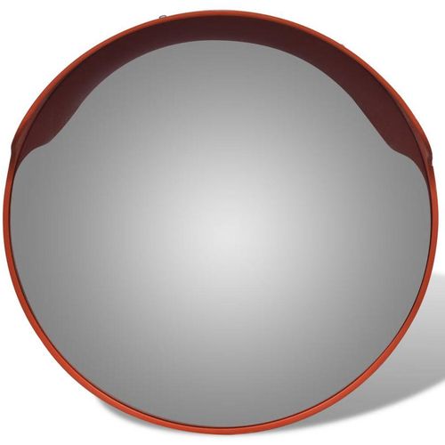 Konveksno vanjsko prometno ogledalo od PC plastike narančasto 45 cm slika 5
