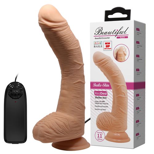 Alex Mekani Vibro Dildo 28cm  slika 1