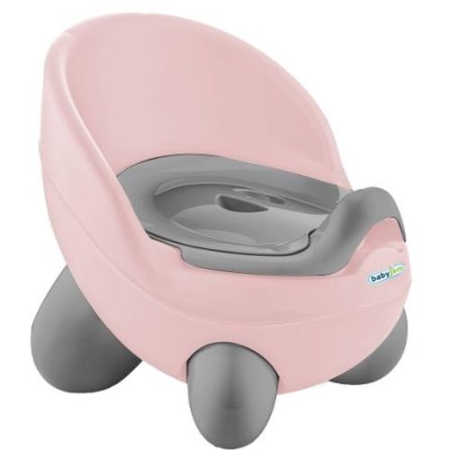 Babyjem Noša Potty- Pink/Grey slika 1