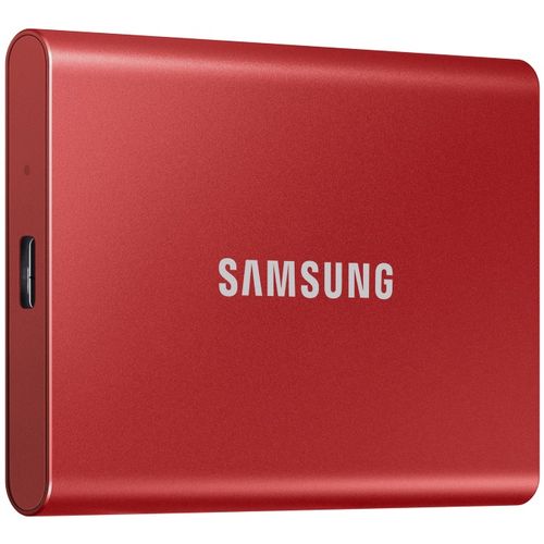 SAMSUNG Portable T7 2TB crveni eksterni SSD MU-PC2T0R slika 3