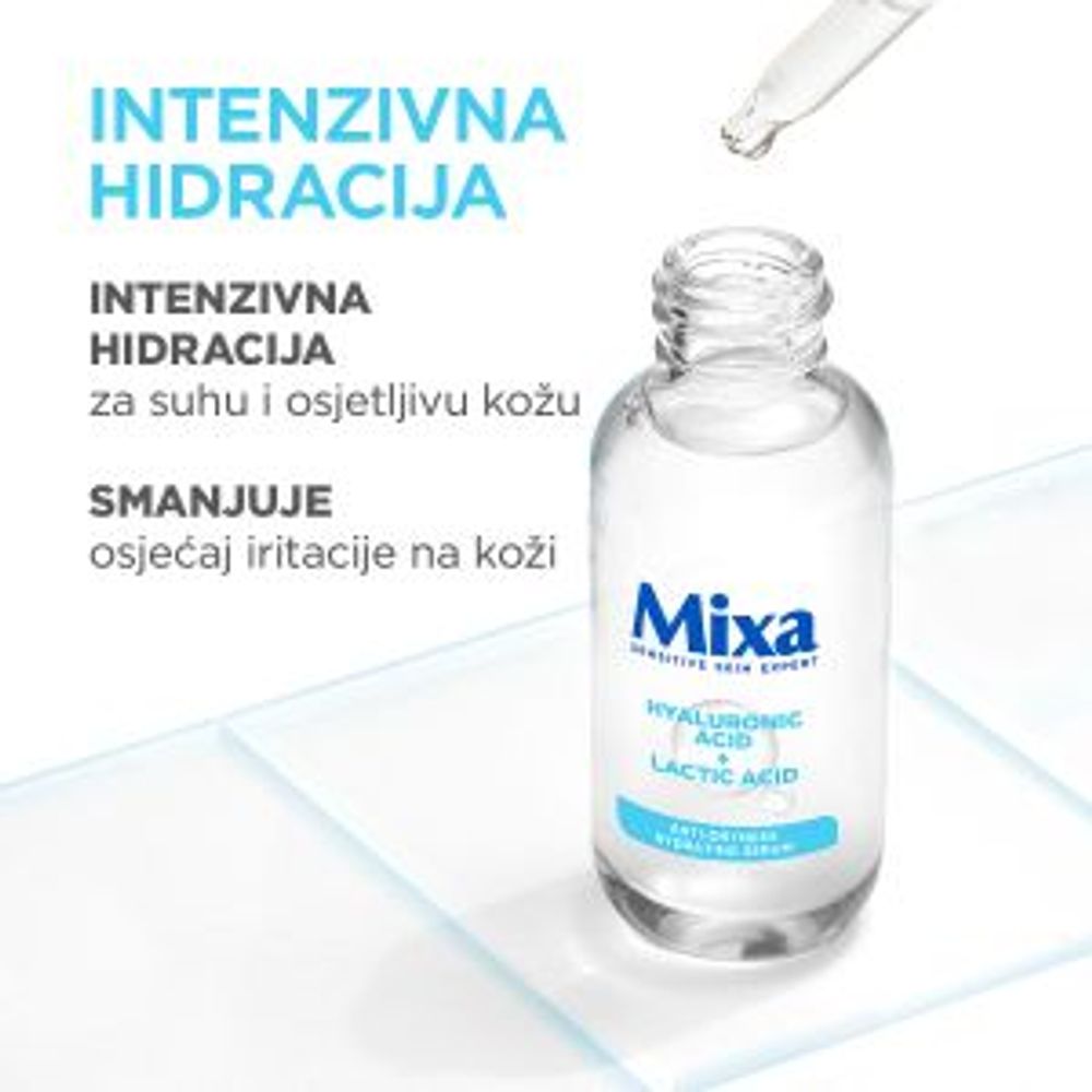 Mixa Anti-Dryness hidratantni Serum protiv suhoće lica 30ml slika 2
