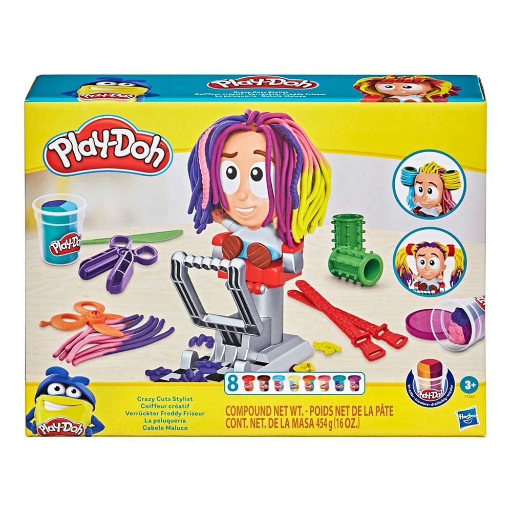 Play-Doh Set za uređivanje kose slika 1
