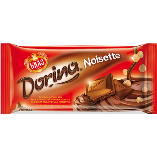 Dorina čokolada noisette 80g slika 1