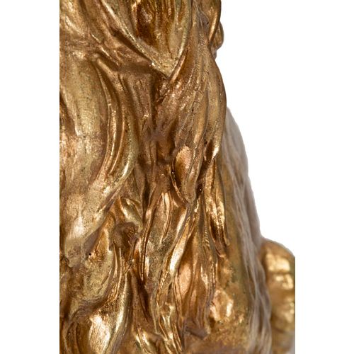 Mauro Ferretti Dekoracija GOLD LION cm 67X36,5X80 slika 7