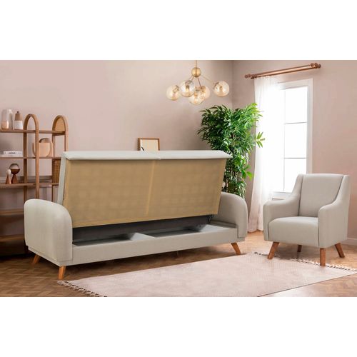 Atelier Del Sofa Garnitura s kaučem, Hera Set - Cream slika 7