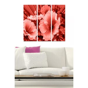 Dekorativna Slika od MDF-a u Više Boja (Set od 3 Komada) - MDF1300725535