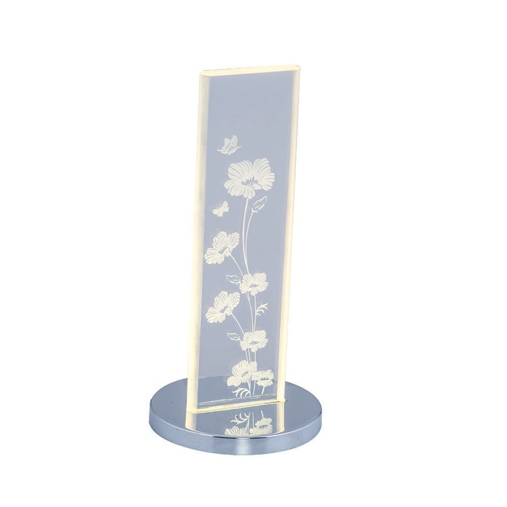Siva Stolna Lampa 5436,.B slika 1