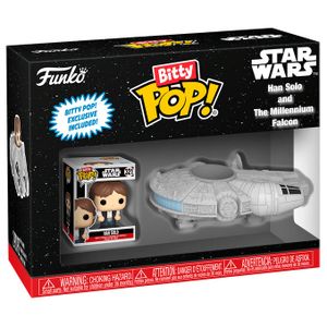 Bitty POP figura: Vožnja Star Wars Han Solo i Millennium Falcon