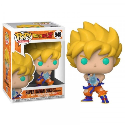 POP figura Dragon Ball Z Serija 9 Super Saiyan Goku s Kamehameha Valom slika 2