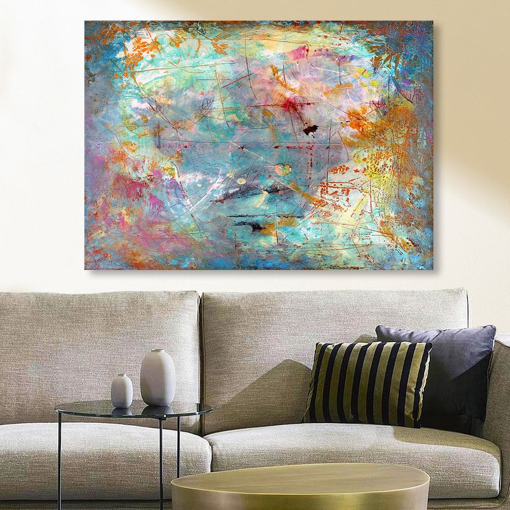 Dekorativna Slika na Platnu u Više Boja, Dimenzije 70x100 cm slika 3