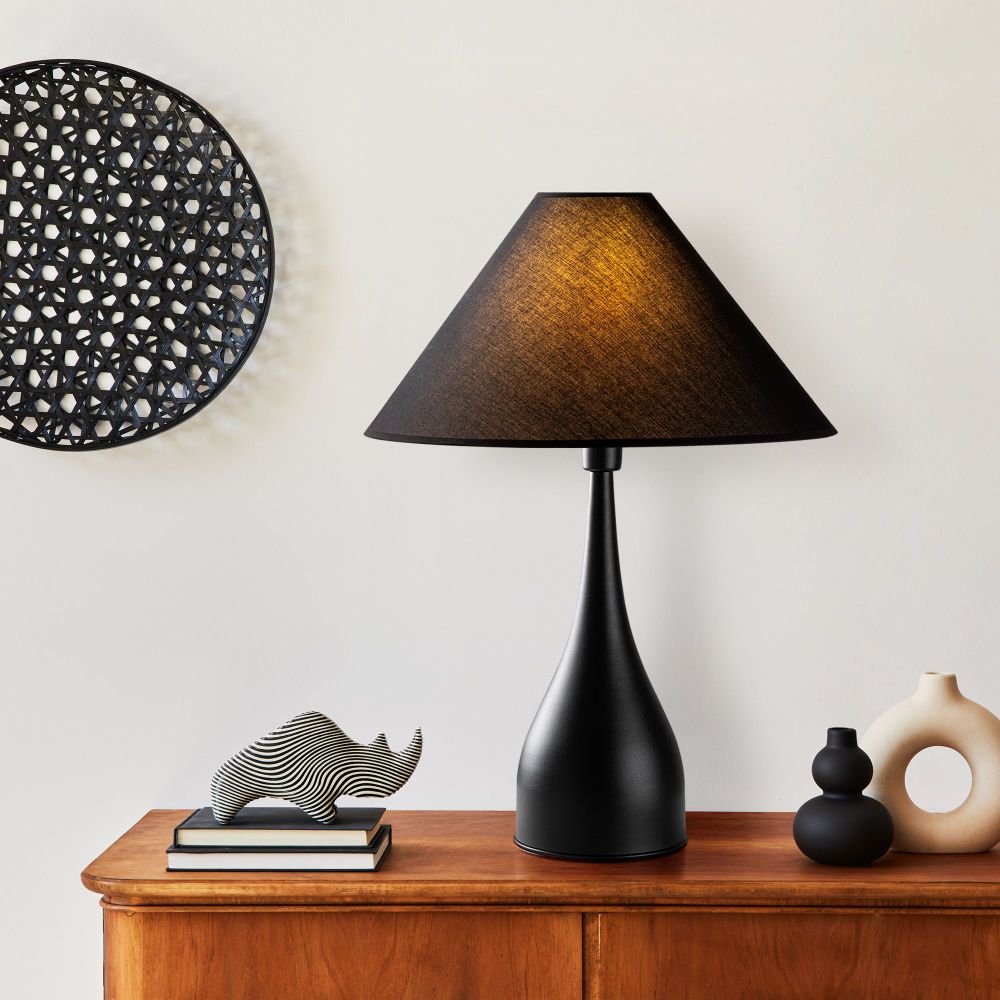 Luna - Crna Stolna Lampa 15265 slika 2