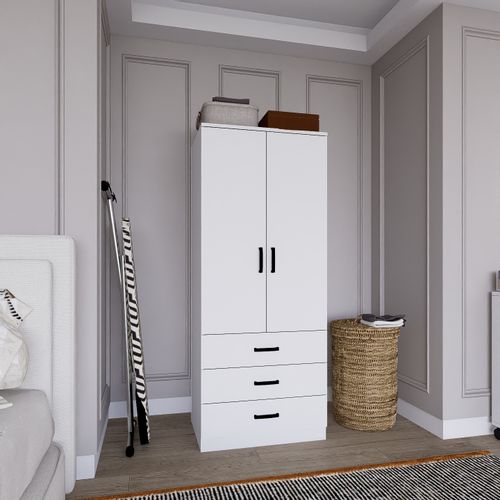 Easy 1600-58 Matte White Wardrobe slika 2