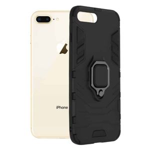 Techsuit - Silicone Shield zaštitna maska za iPhone 7 Plus / 8 Plus - crna