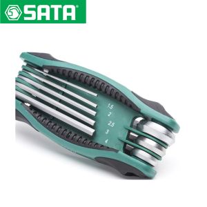 Sata Sklopivi set imbus ključeva 1,5-8 mm 8/1 Fold-Up ST09121SJ