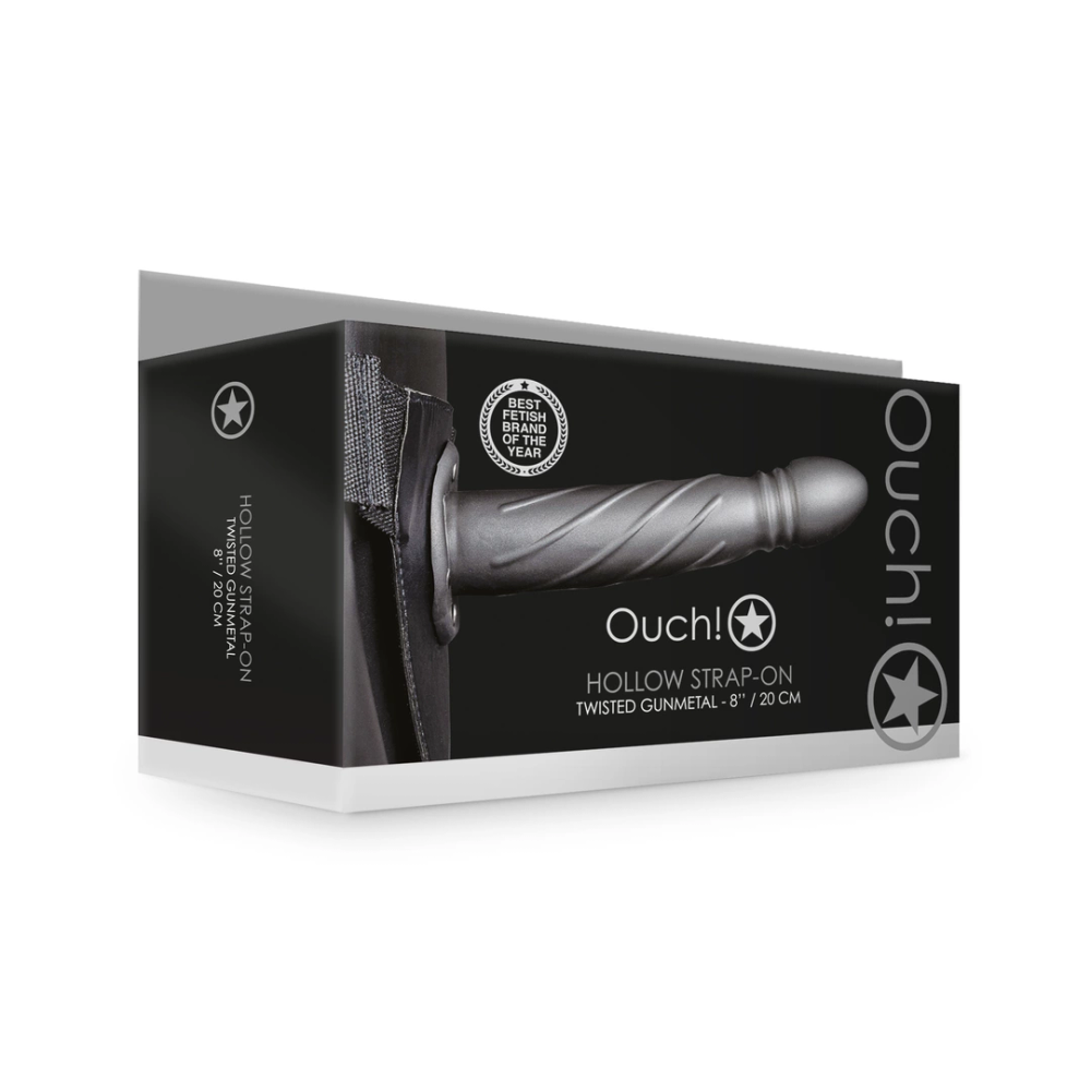 Joj! by Shots Twisted Hollow Strap-On - 8 / 20 cm slika 2