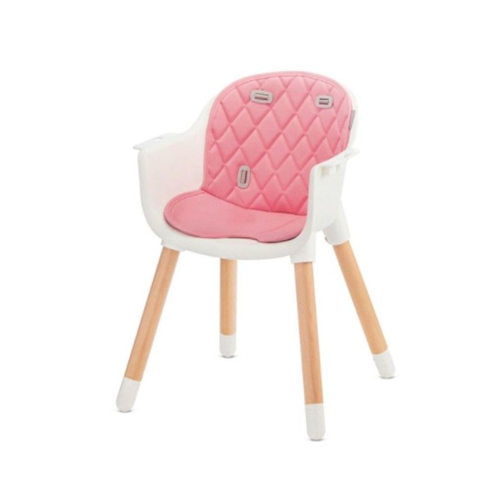 Kinderkraft Stolica za hranjenje SIENNA 2U1 Pink slika 3