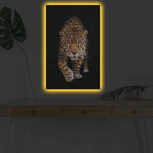 Wallity Slika dekorativna platno sa LED rasvjetom, 4570DHDACT-055 slika 1