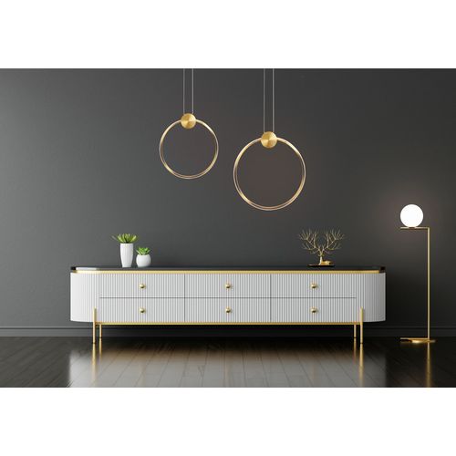 Stropni luster LED APP1414-C GOLD 100cm slika 5