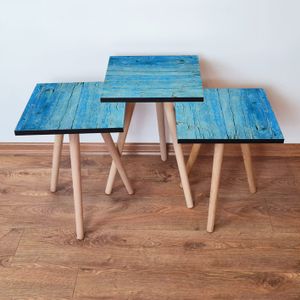 Nesting Sto 3Shp129 - Plavi (3 Komada)