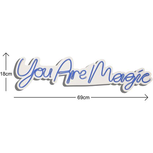 You are Magic - Blue Blue Decorative Plastic Led Lighting slika 6