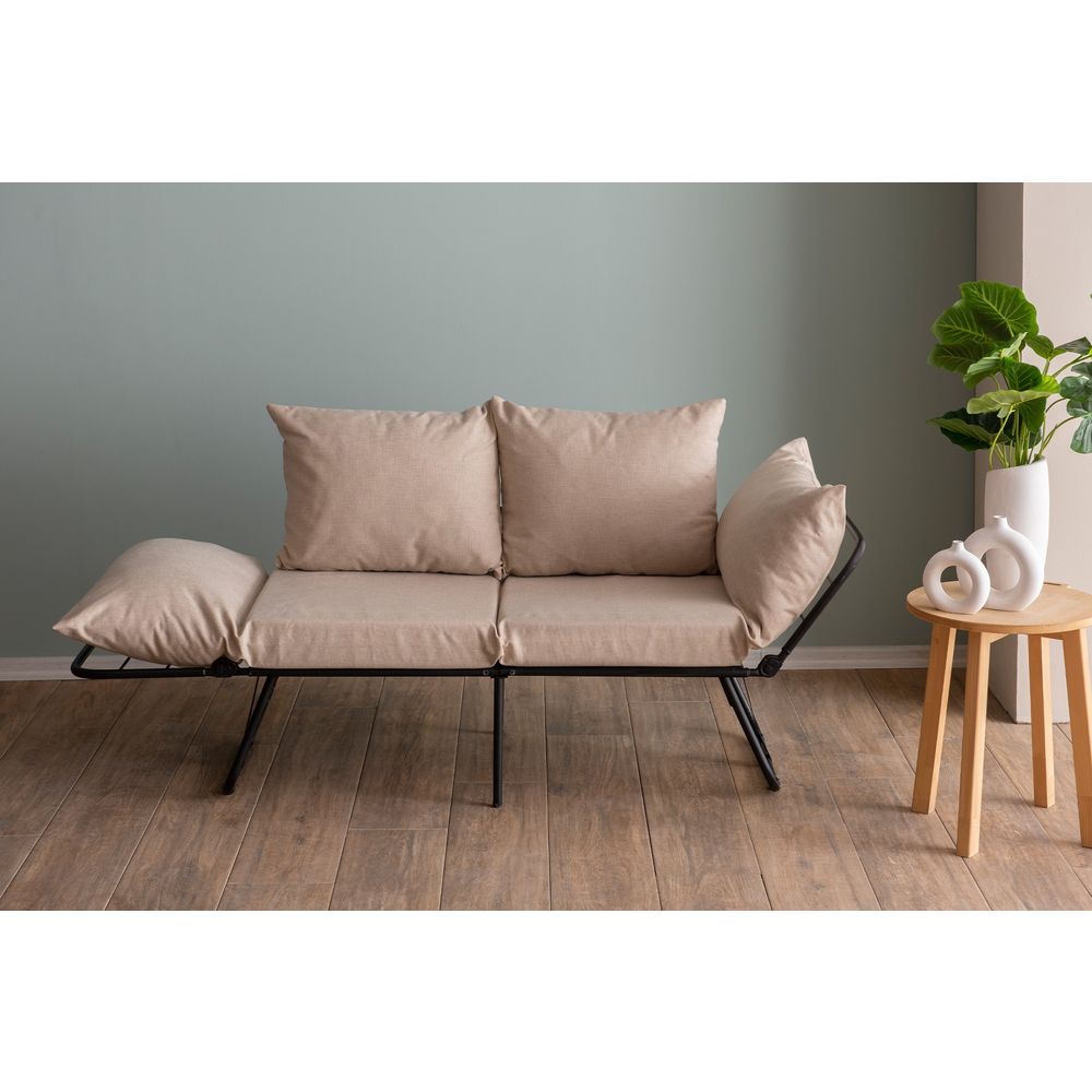 Viper 2-Sjedalni - Krem Krem Sofa na Razvlačenje slika 2