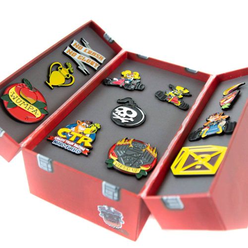 Set Bedževa Crash Team Racing Toolbox slika 2