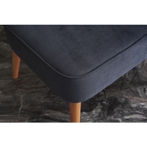 Atelier Del Sofa Fotelja, Antracit, Layla - Anthracite slika 2