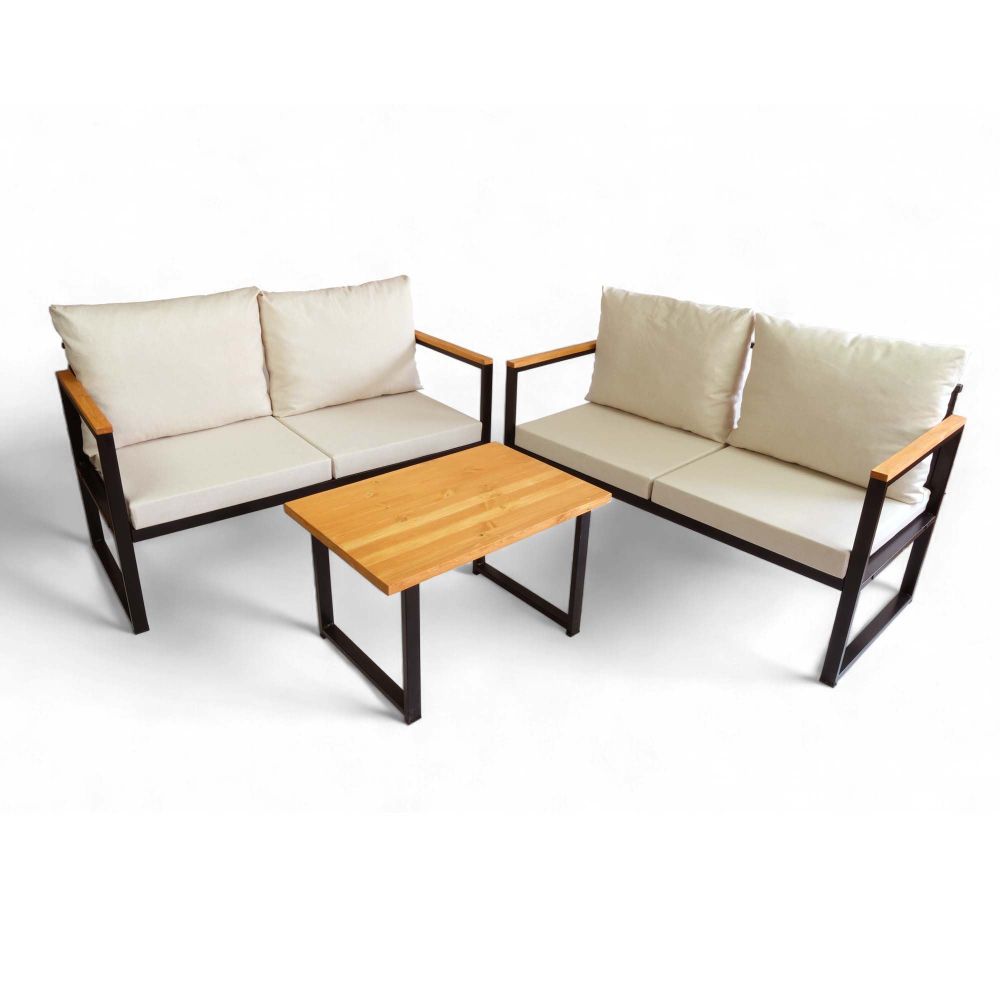 Lounge set CPT5550-130 u bež boji za vrt slika 2