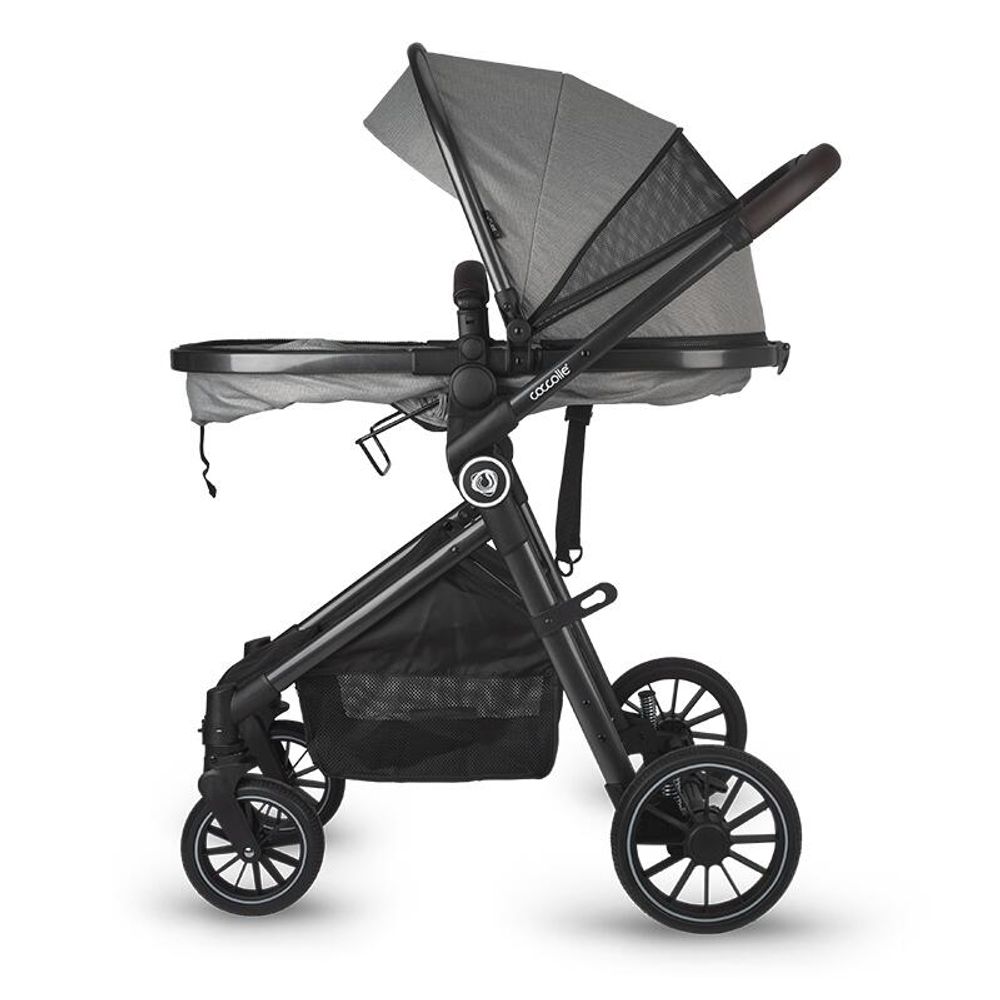 Coccolle® Kolica 3U1 Ago, Neutral Grey slika 5