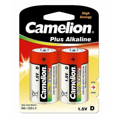 Baterija alkalna Camelion 1.5V American LR20 2 kom slika 1