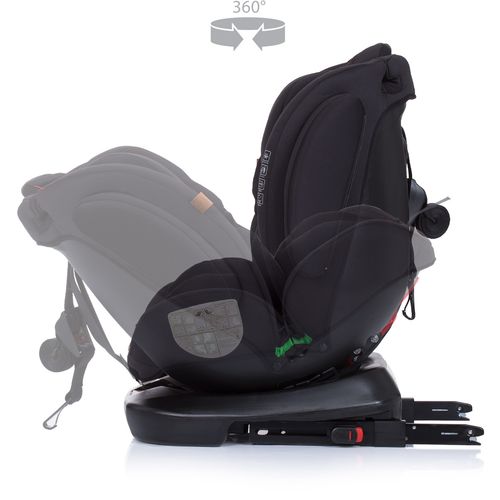 Chipolino autosjedalica 360 i-Size 40-150 cm 4Kid - Raven  slika 6