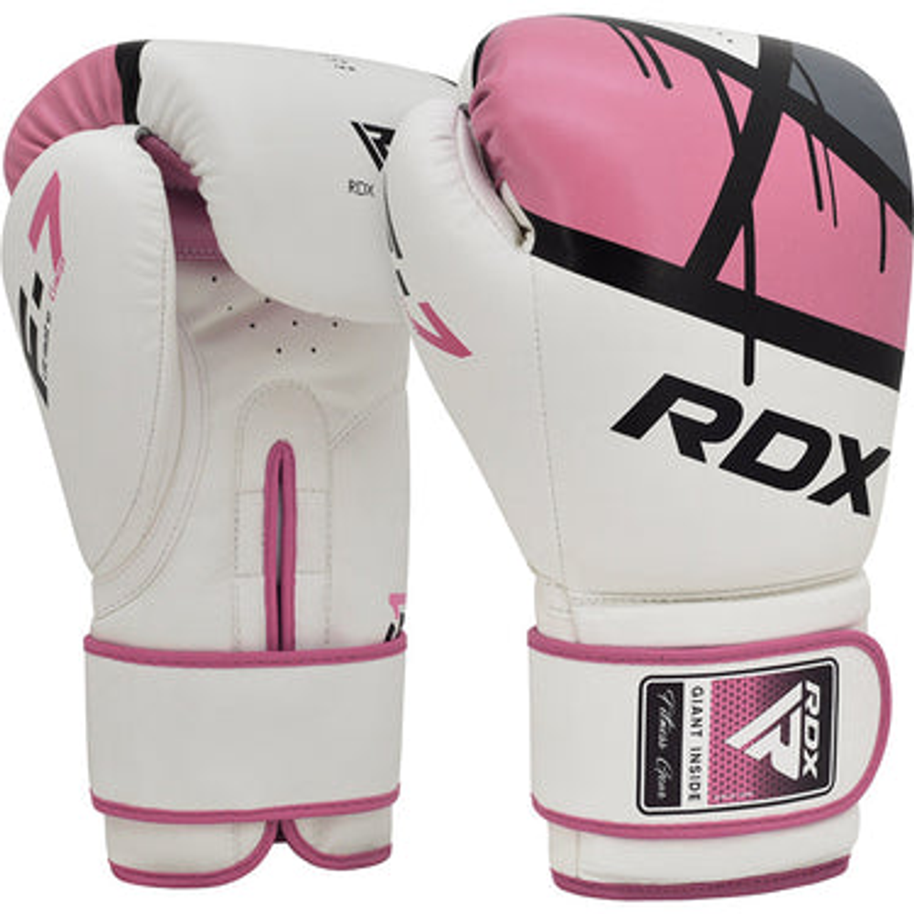 RDX Sports Ženske bokserske rukavice F7 Ego - Pink - 10oz slika 2