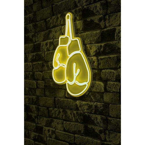 Wallity Ukrasna plastična LED rasvjeta, Boxer - Yellow slika 1