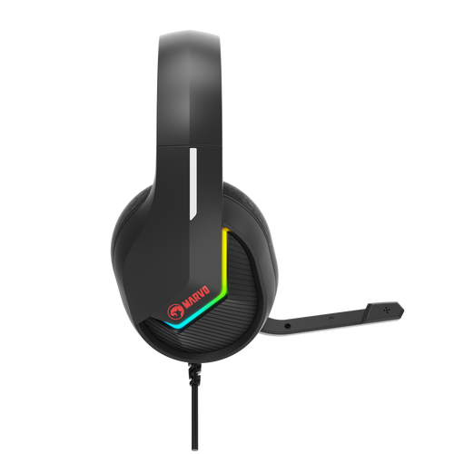 MARVO H8618 BK WIRED HEADSET RGB slika 3