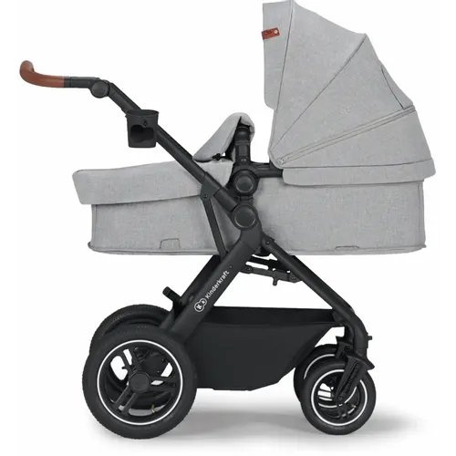 Kinderkraft dječja kolica B-TOUR MINK PRO 3u1, light gray CZM slika 3