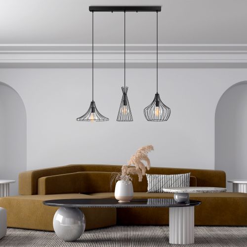 Mezopotamya - N-1287 Black Chandelier slika 2