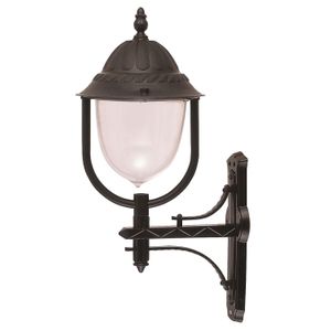 Vanjska zidna lampa BAP-68212-BSY u crnoj boji