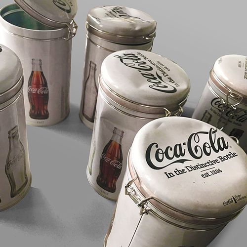 Metalna Retro Kutija Coca-Cola slika 2