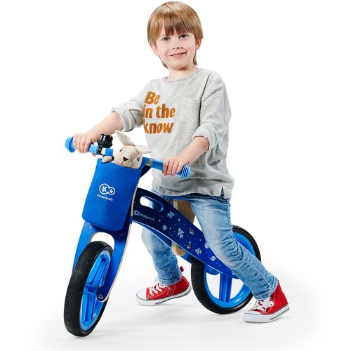 EOL-Kinderkraft Balans bicikl bez pedala RUNNER GALAXY - Plava slika 7