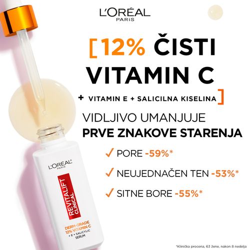 L'Oreal Paris Revitalift Clinical serum za lice sa 12% čistog vitamina C 30ml slika 3