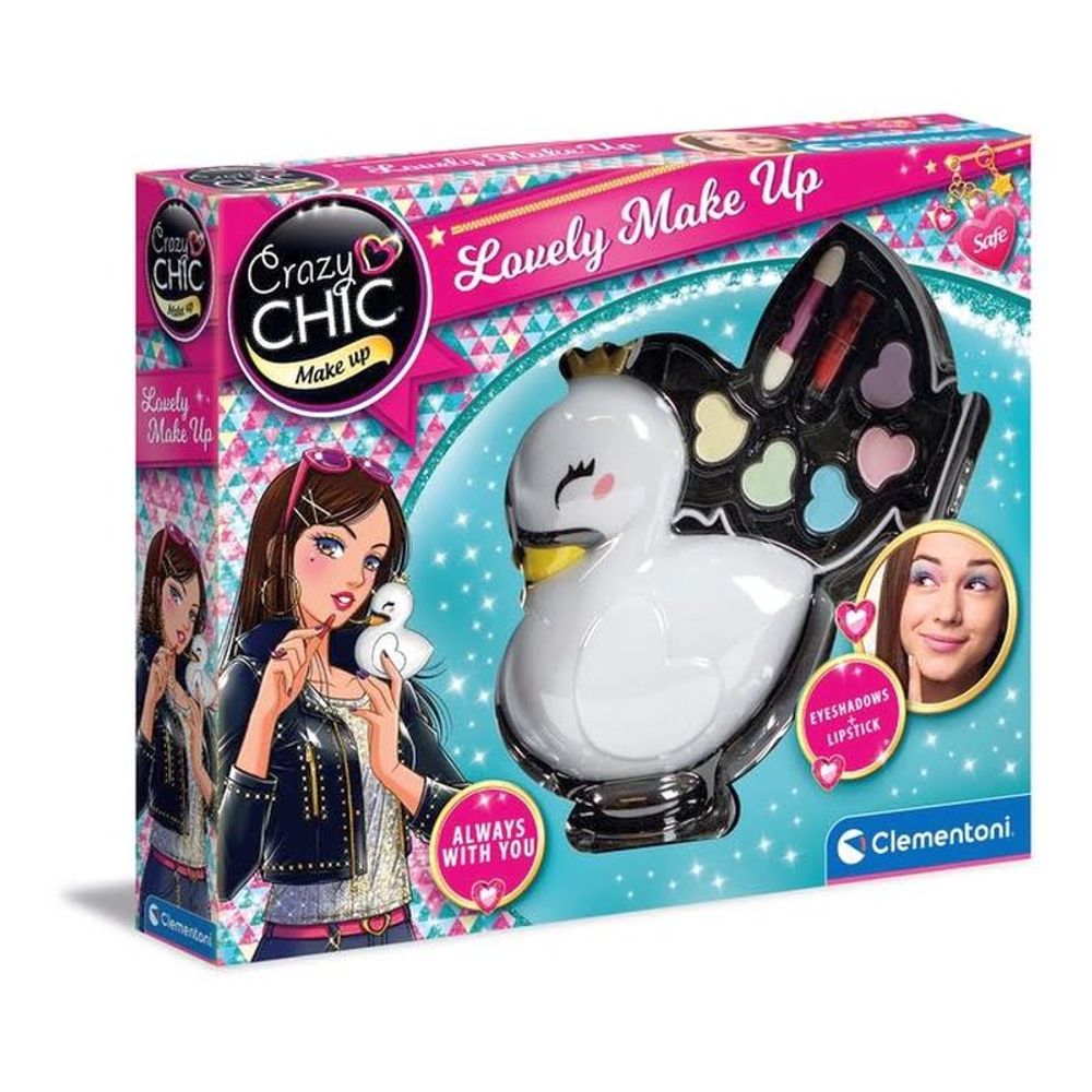 Clementoni Crazy CHIC Lovely Make Up - Set za uređivanje Labud CL18632  slika 1