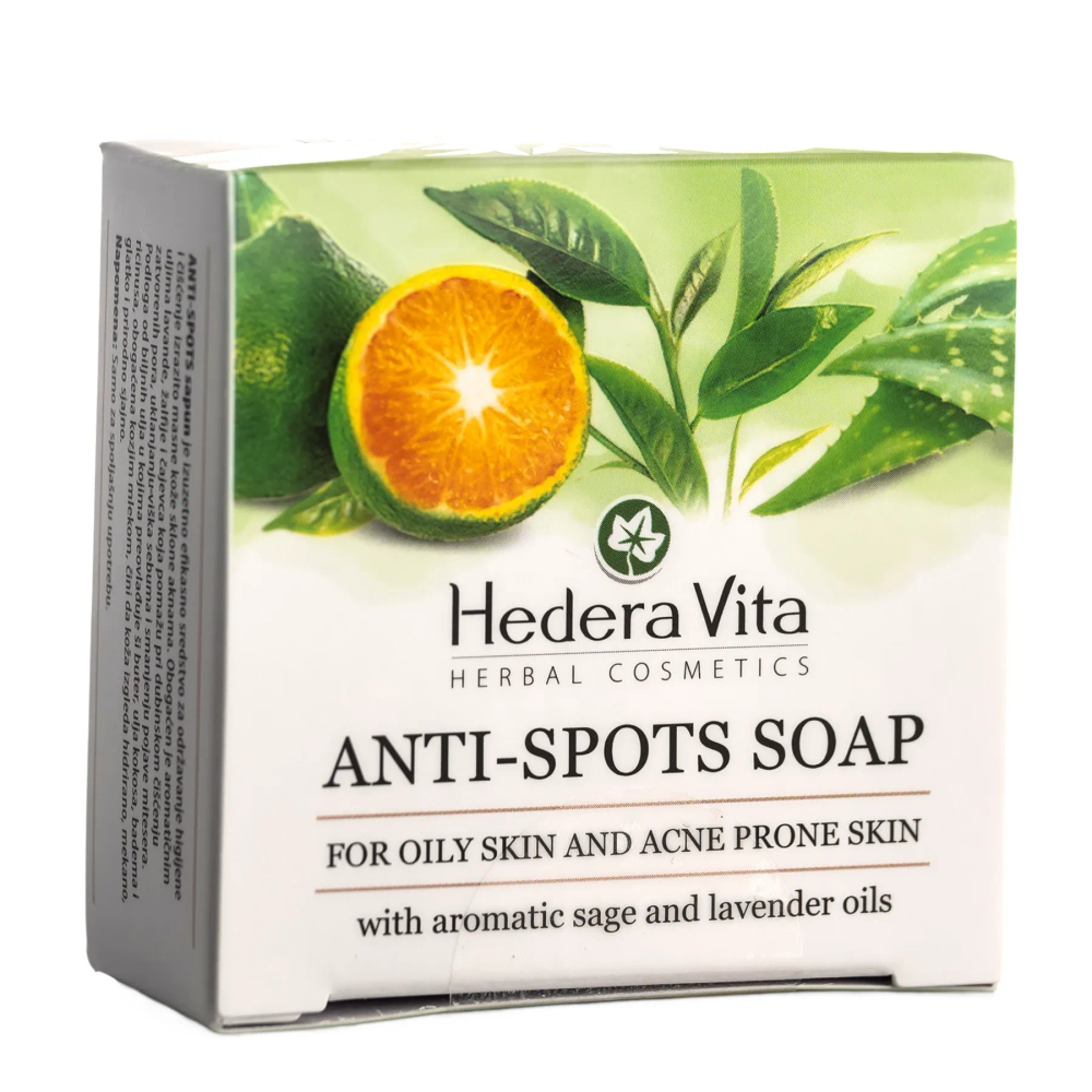 ANTI AKNE SAPUN HEDERA VITA 80G slika 1