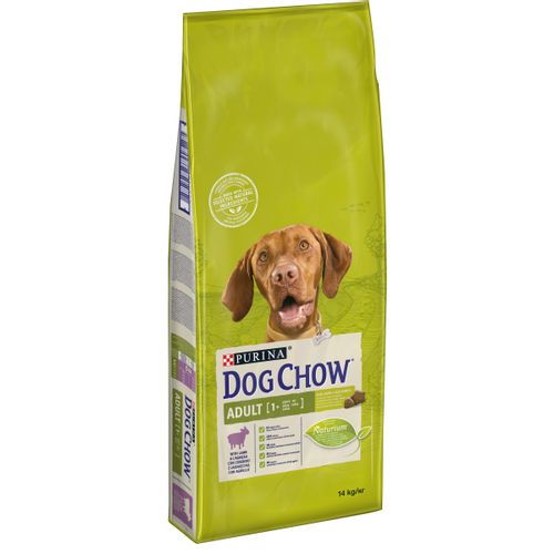 DOG CHOW Adult Janjetina, potpuna hrana za kućne ljubimce, za odrasle pse, 14 kg slika 2