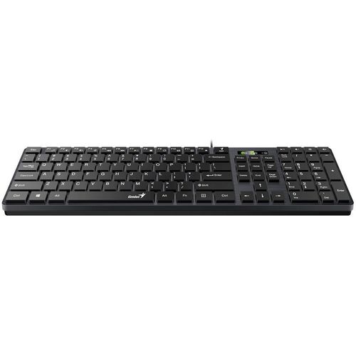 GENIUS SlimStar C126 USB YU crna tastatura+ USB crni miš slika 3