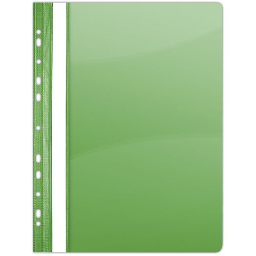 DONAU Fascikl PP A4, s euro mehanizmom, uložni, zeleni slika 1