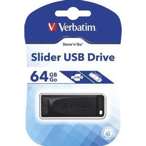 Verbatim Slider USB 64 GB (98698)